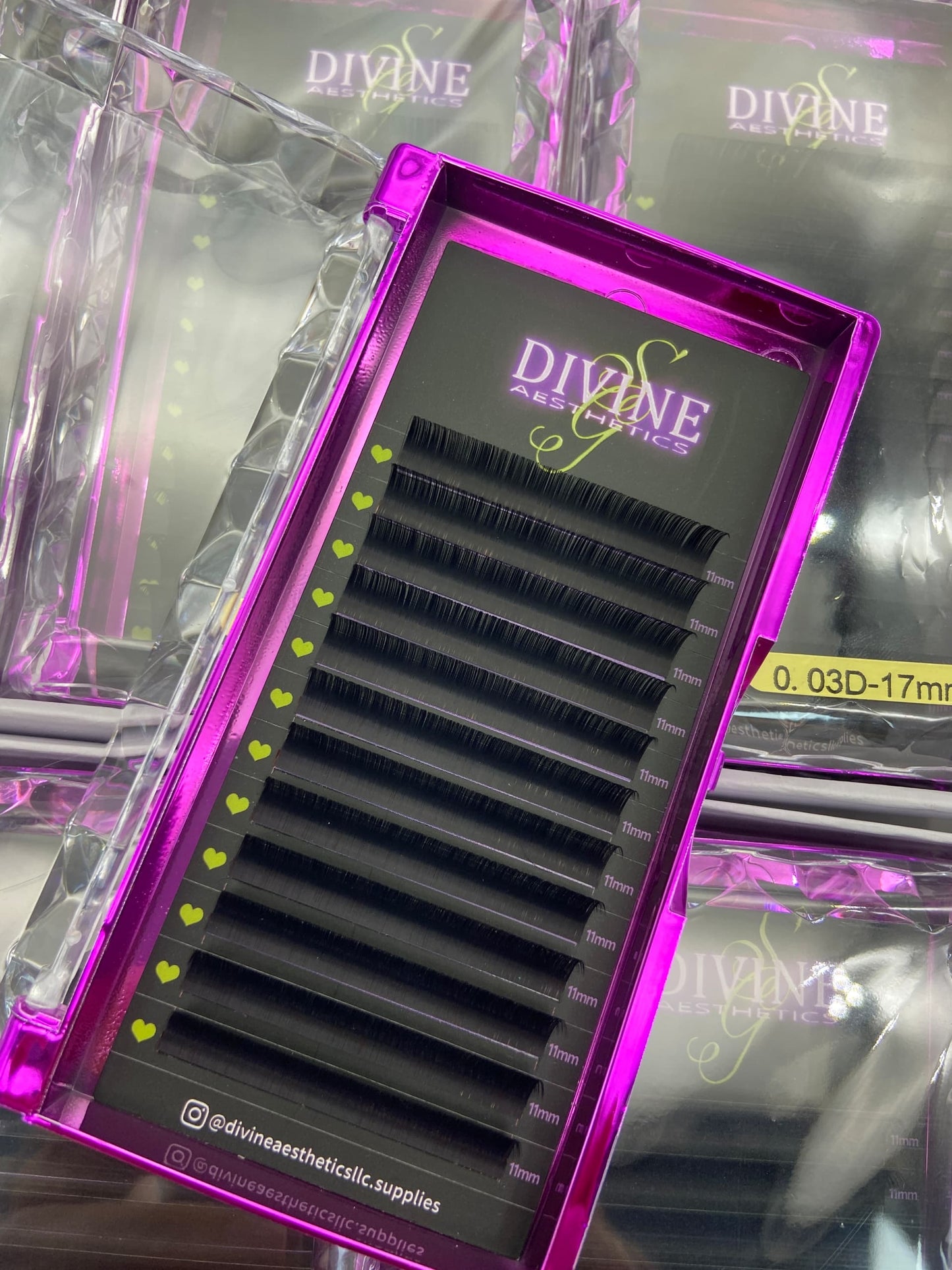 0.03 Cashmere Lash Trays🧚🏻